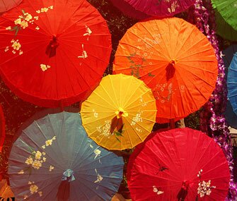 Китайские зонтики: на две недели и не только