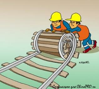В Китае могут свернуть строительство скоростных железных дорог )